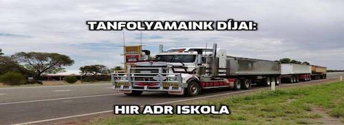 Tanfolyam díjak - HIR ADR Iskola